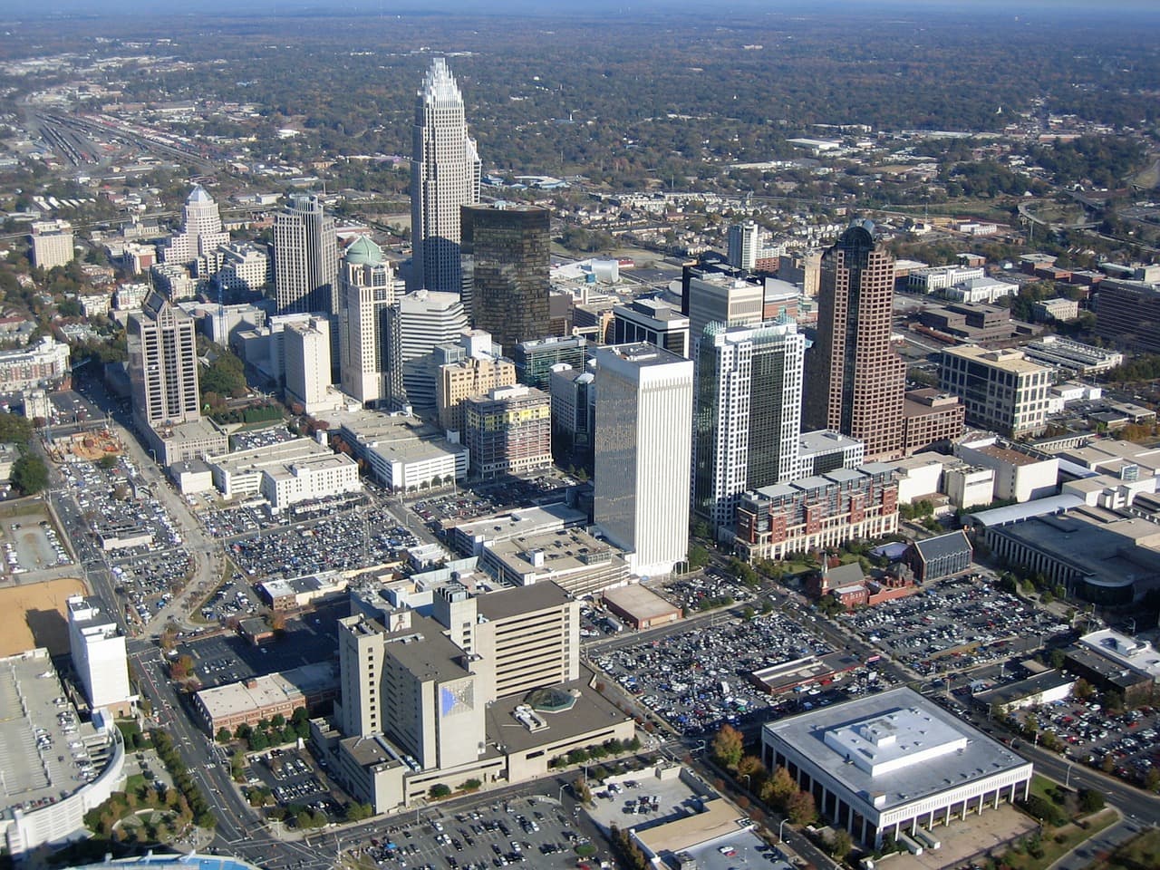 Business Class Flights to Charlotte