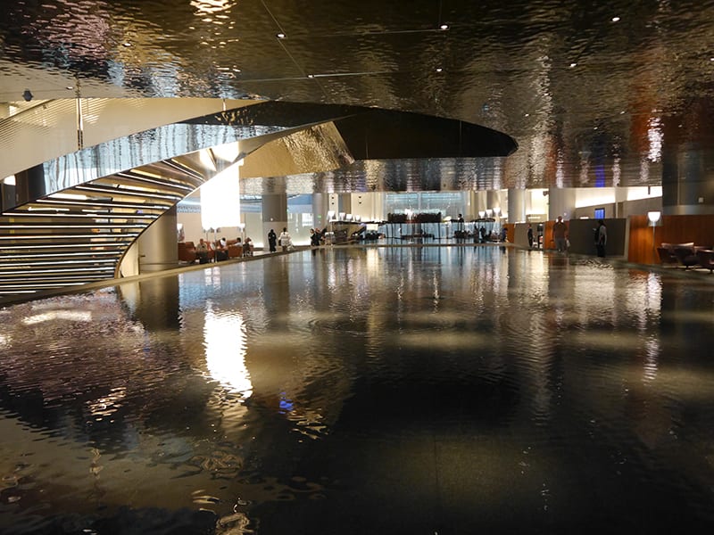 Qatar Airways Al Mourjan Business Lounge Review
