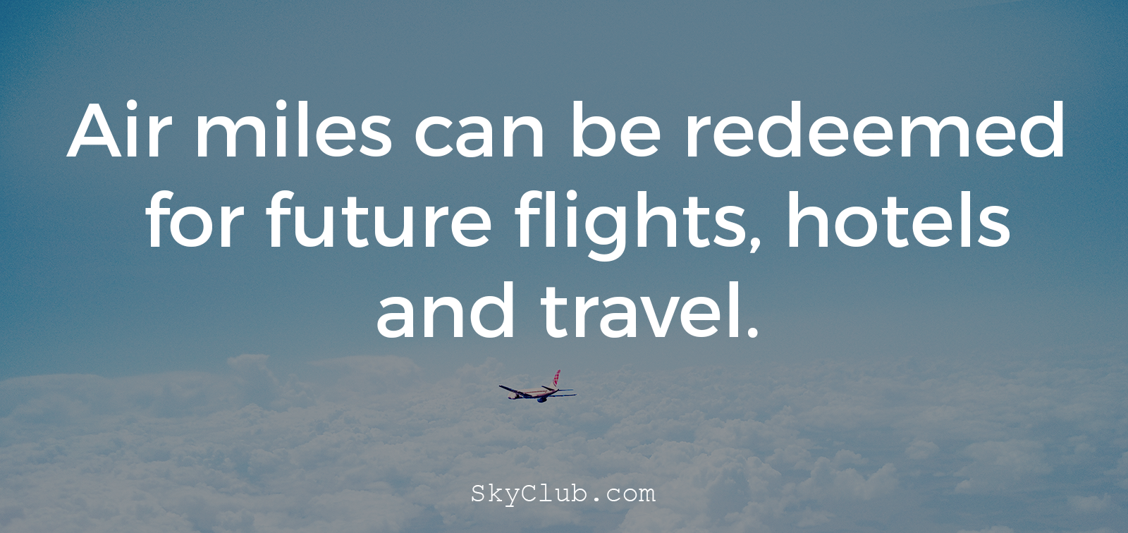 How to collect air miles