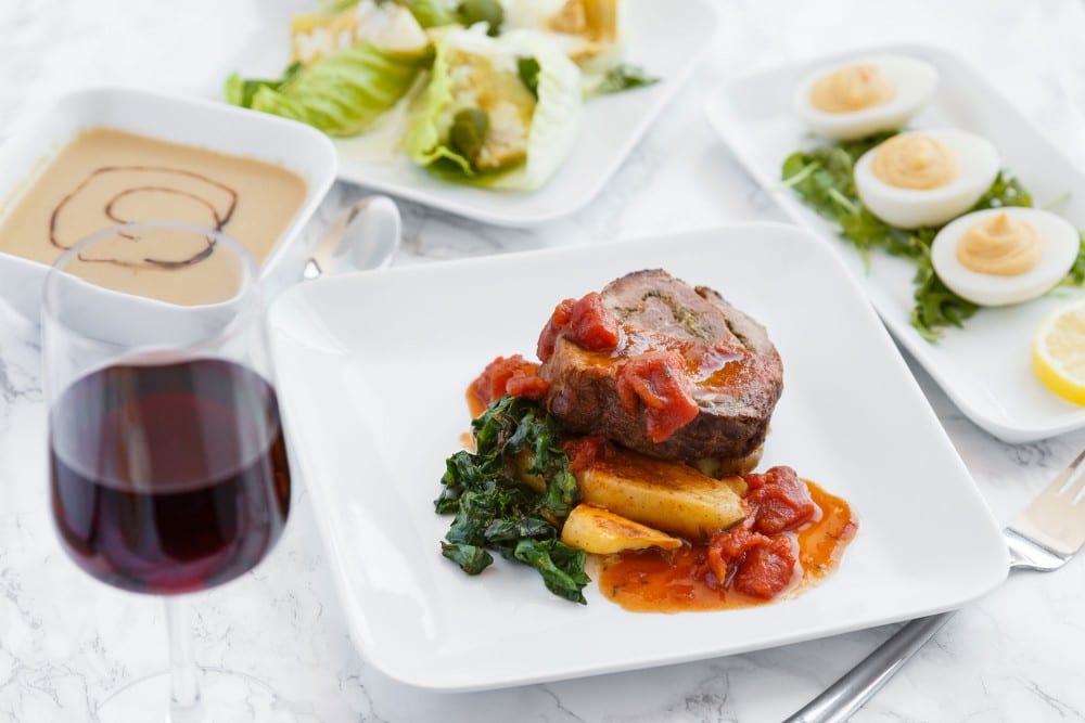 Delta One Winter Menu
