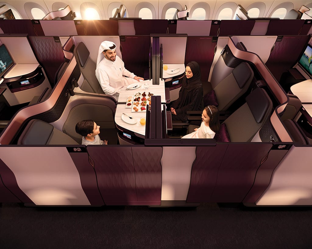 Qatar Airways Reveals Business Class QSuite