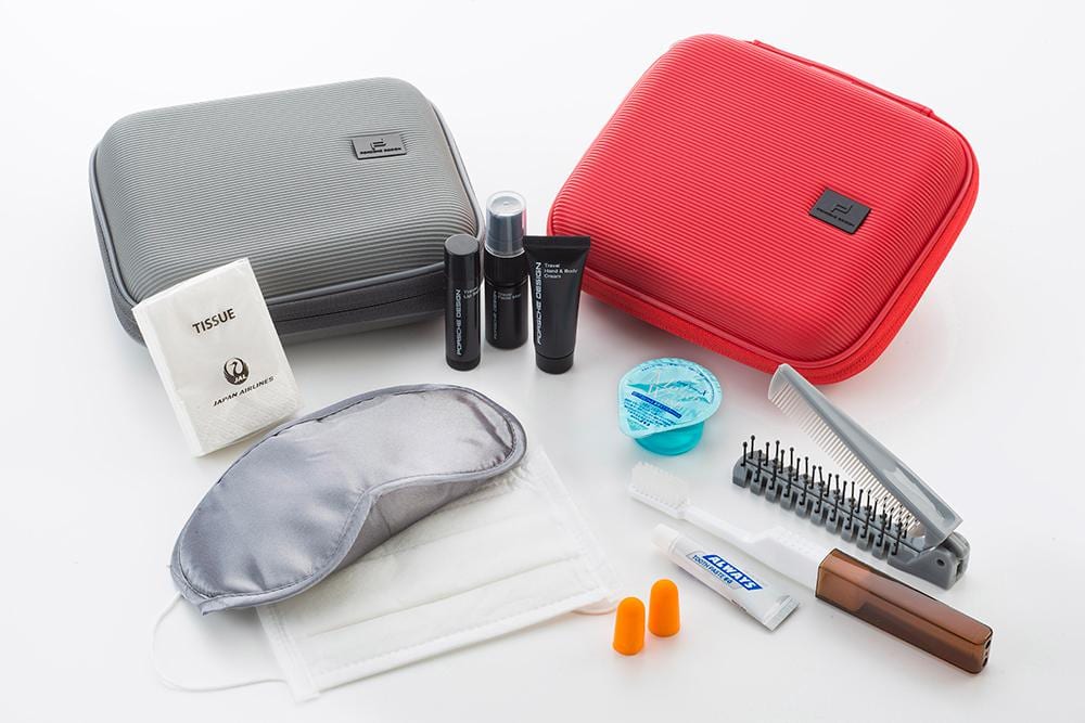 JAL Introduces Porsche Design Amenity Kits