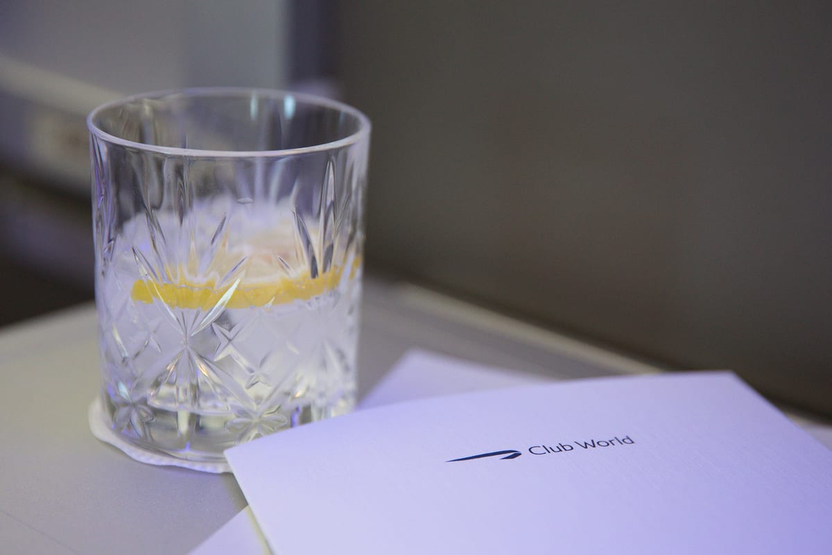 British Airways Restaurant Style Dining