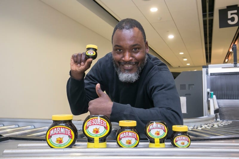 Marmite at London City Airport