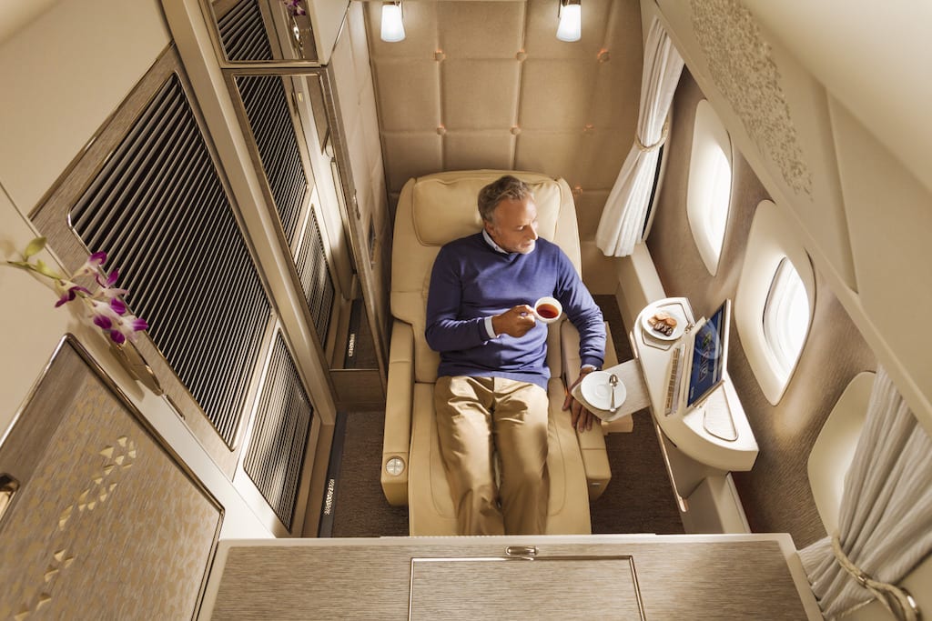 A First Look at the New Emirates 777 First Class