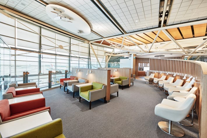 SkyTeam Lounge Vancouver Airport