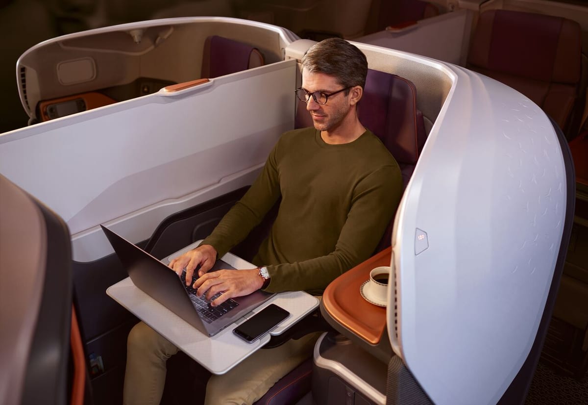 Singapore Airlines Business Class - New