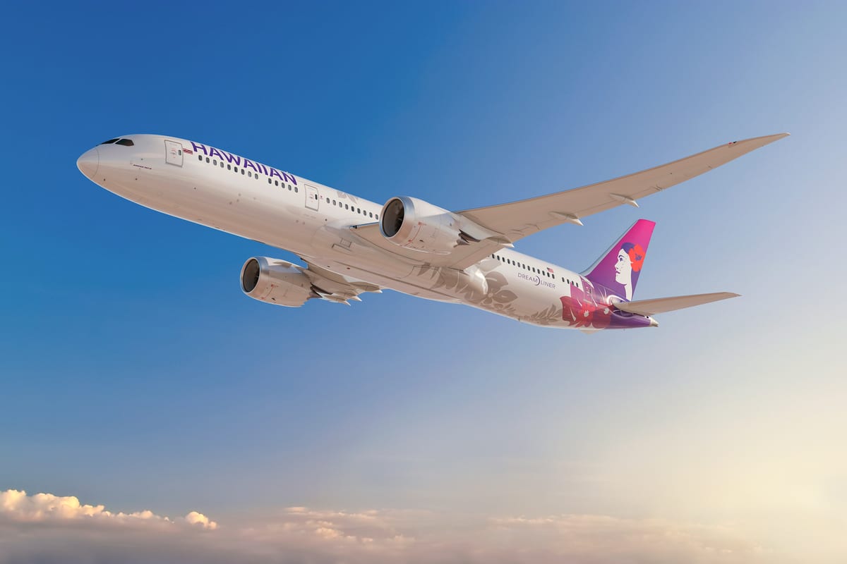 Hawaiian Airlines Adds Dreamliner to Fleet