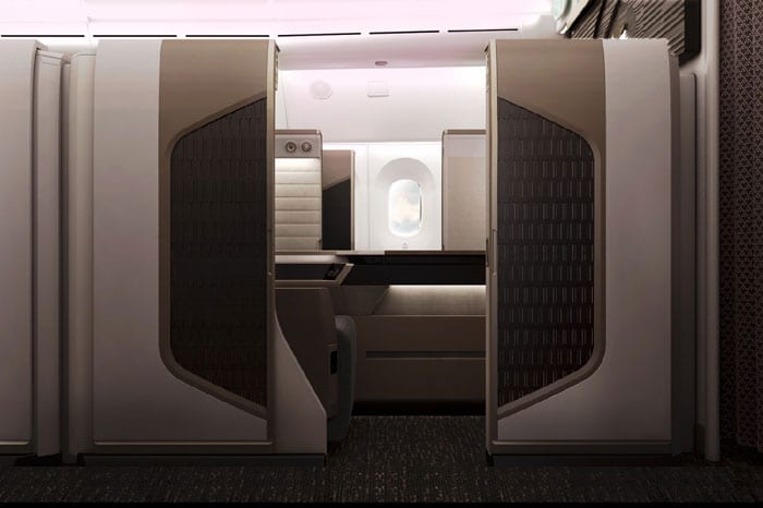 Oman Air New First Class Mini Suite 787-9