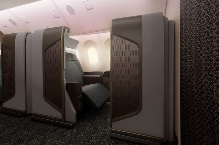 Oman Air New First Class Mini Suite 787-9