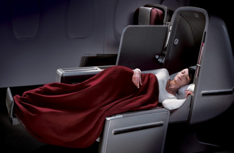 Qantas A380 Business Class - world's longest business class flights