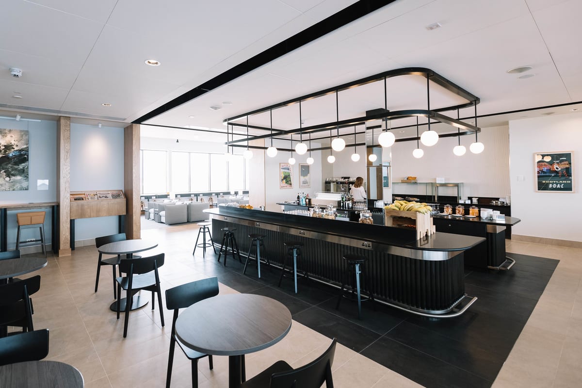British Airways Aberdeen Lounge