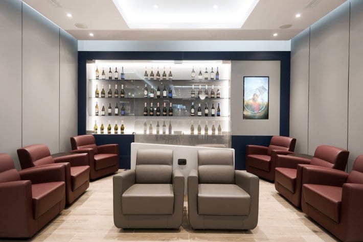 Alitalia Business Class Lounge Rome