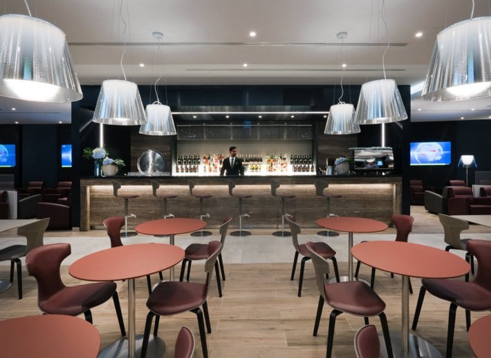 Alitalia Lounge Rome Fiumicino