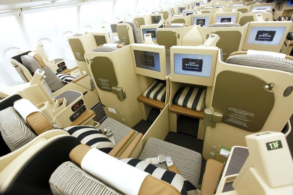 Etihad Business Class