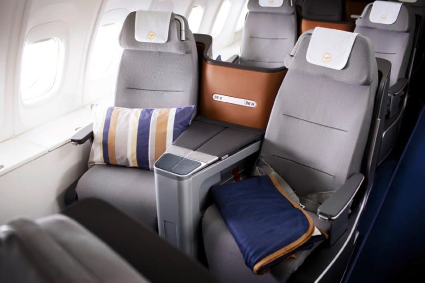 Lufthansa Business Class seats