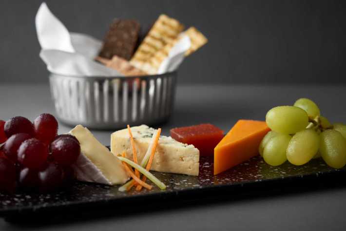 Qatar Airways Premium Dining - Cheese
