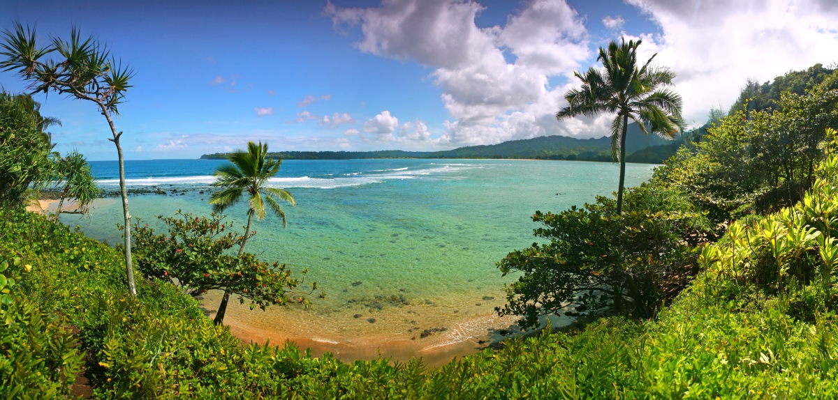 Paradise Beach in Kauai