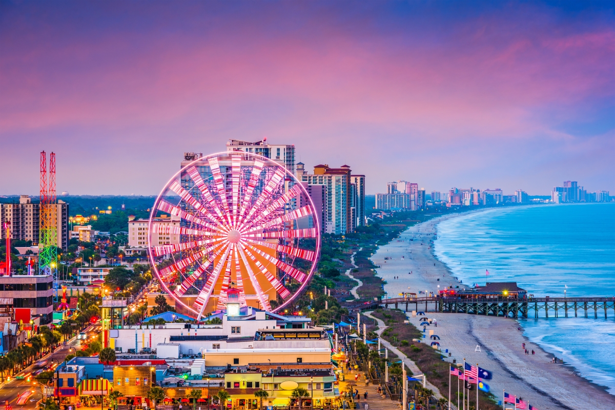 Business Class Flights to Myrtle Beach