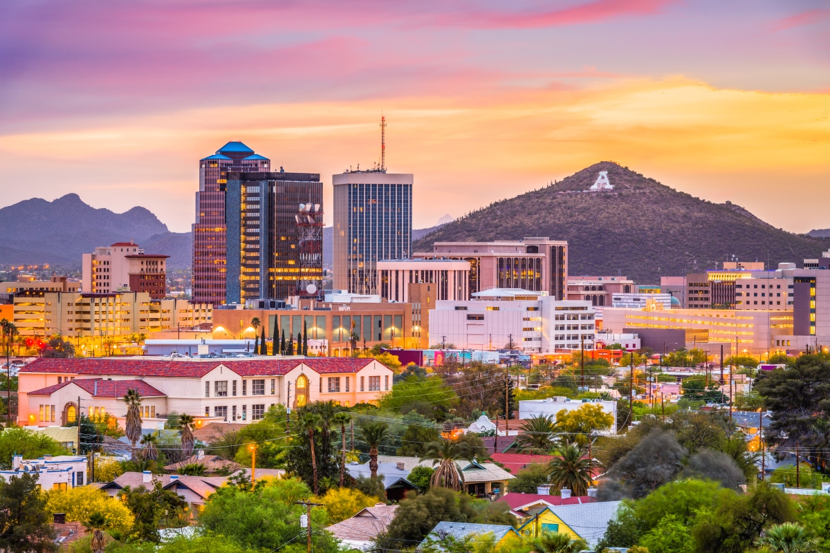 Business Class Flights to Tucson