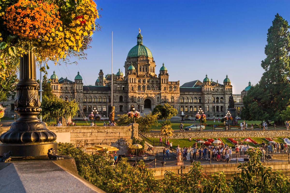 Parliament building, Victoria, BC